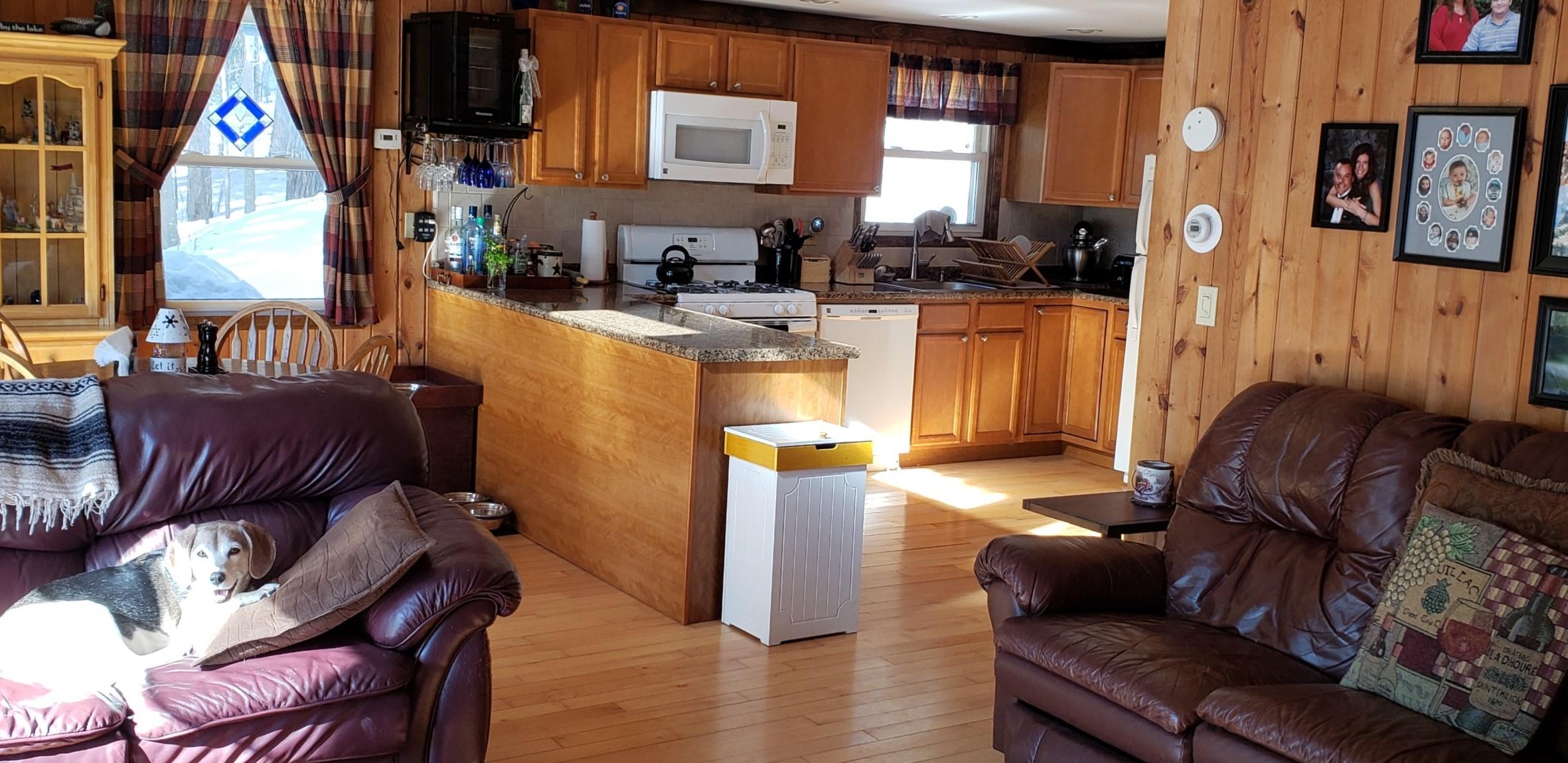 315 Sandy River Road Fayette, ME 04349 - Photo 8 of 20 livingroom - kitchen open concept