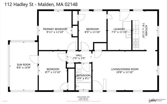 $460,000 | 112 Hadley Street, Malden, MA 02148