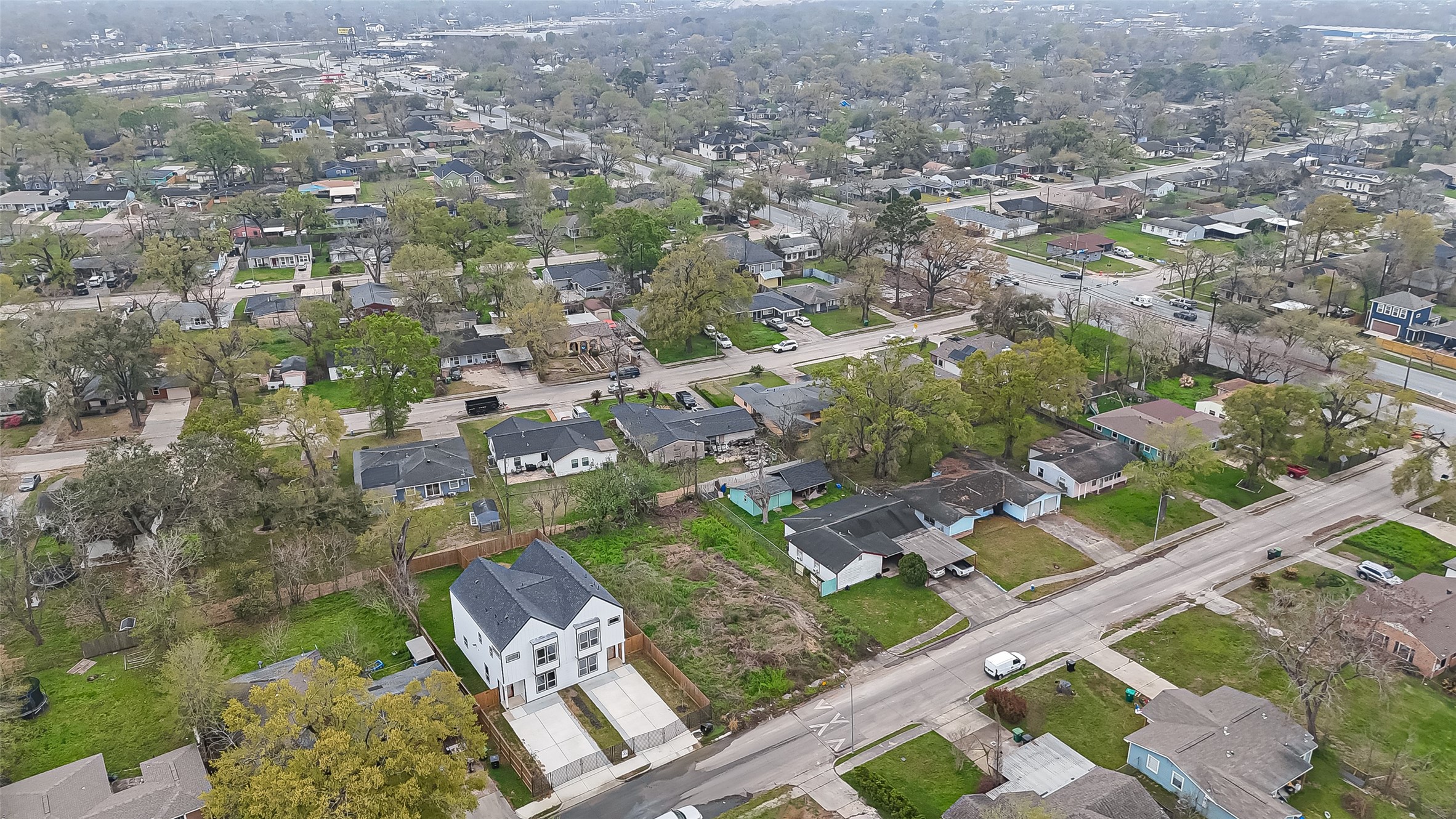 5224 Dewberry Street Houston, TX 77021 - Photo 4 of 9 an aerial view of city