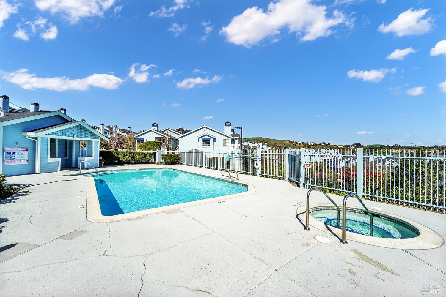 511 Timbercove Street, Unit 8 Vallejo, CA 94591 - Photo 31 of 34 a view of a swimming pool with a lounge chair