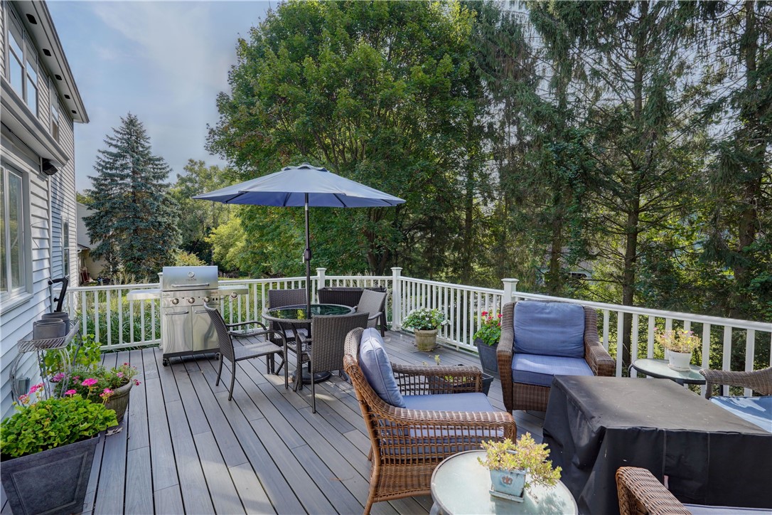 5 Hadley Drive Perinton, NY 14450 - Photo 34 of 50 A low maintenance portion of the rear deck with ro