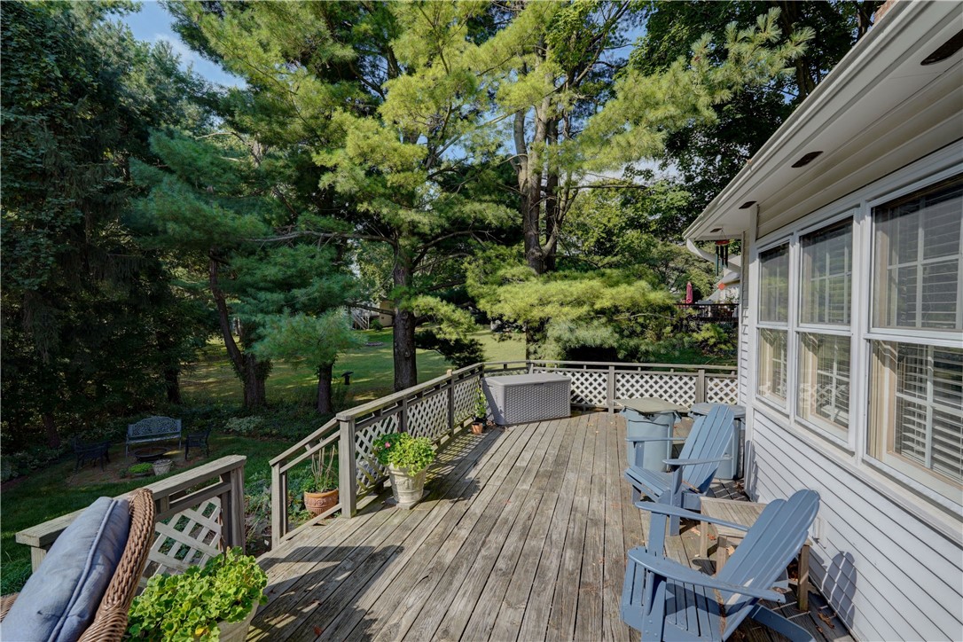 5 Hadley Drive Perinton, NY 14450 - Photo 36 of 50 A portion of the decking constructed of natural wo