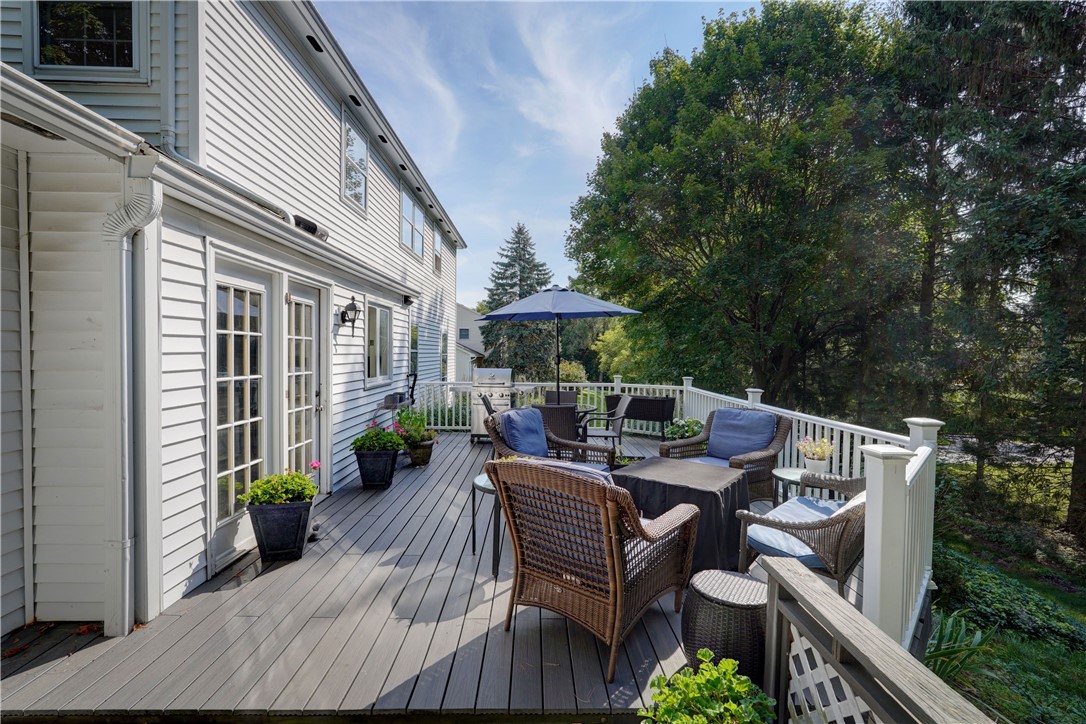 5 Hadley Drive Perinton, NY 14450 - Photo 37 of 50 View of the lower maintenance portion of the rear