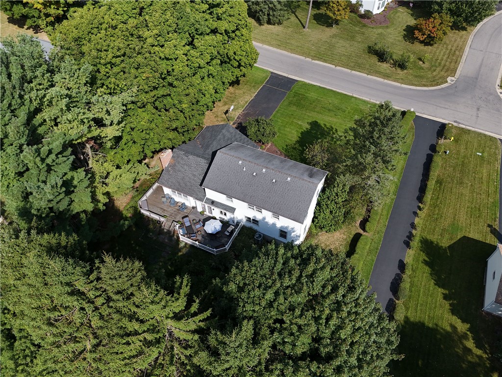 5 Hadley Drive Perinton, NY 14450 - Photo 45 of 50 An aerial perspective of this uniquely private set