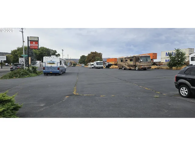 a car parked on the side of the road