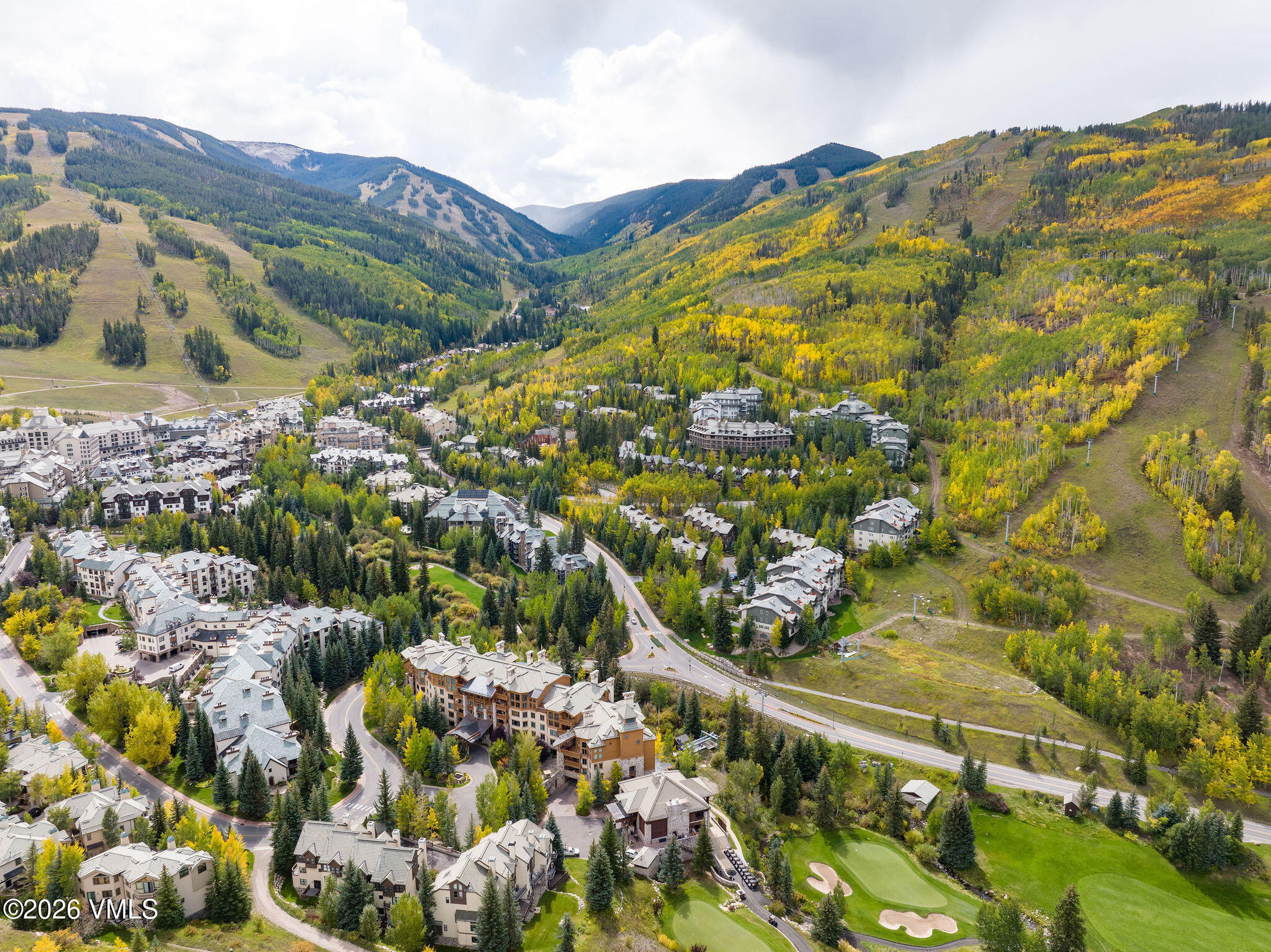 51 Offerson Road, Unit 111 Beaver Creek, CO 81620 - Photo 17 of 26 Elkhorn Aerial Summer