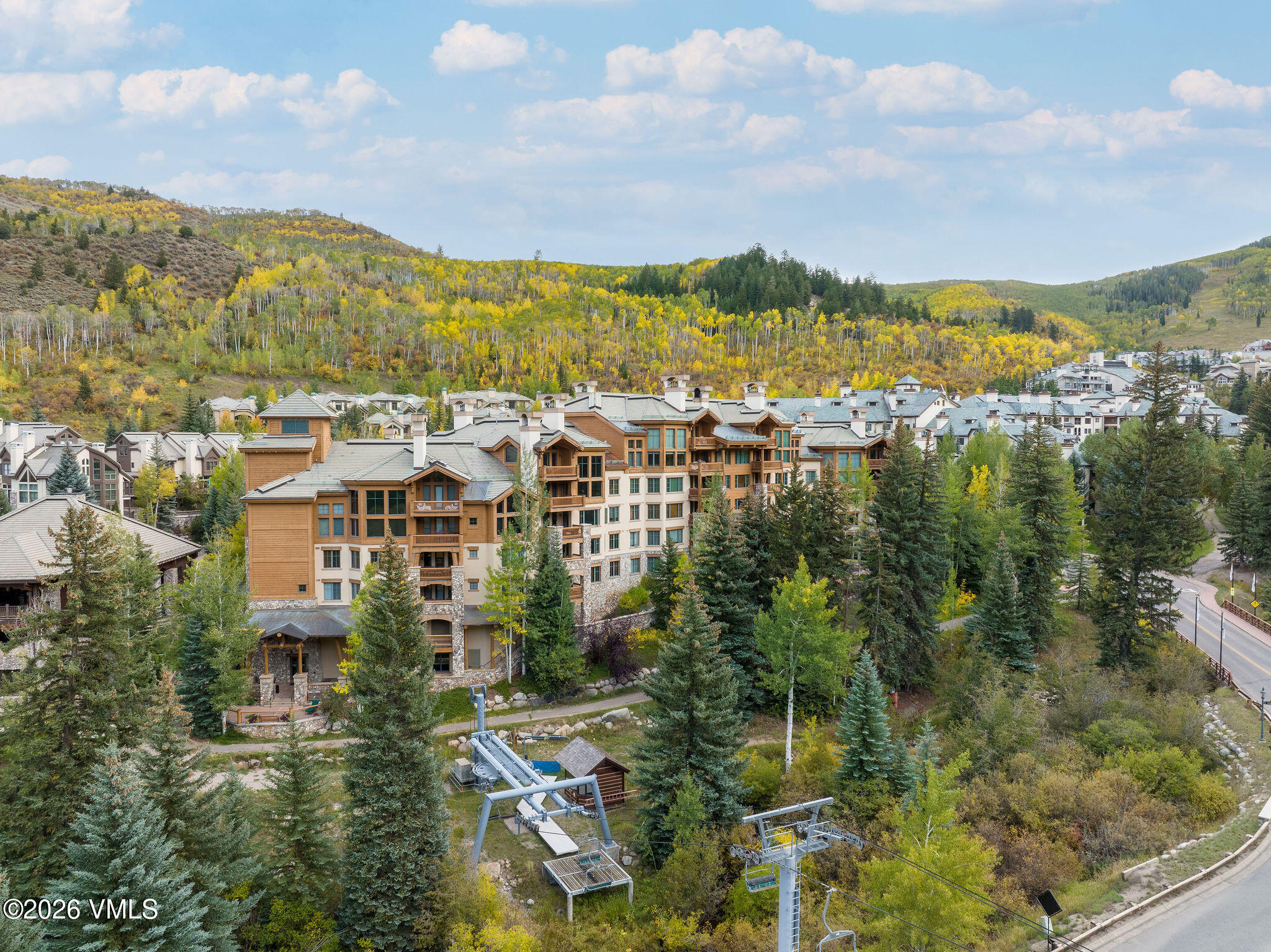 51 Offerson Road, Unit 111 Beaver Creek, CO 81620 - Photo 18 of 26 Elkhorn Aerial Summer