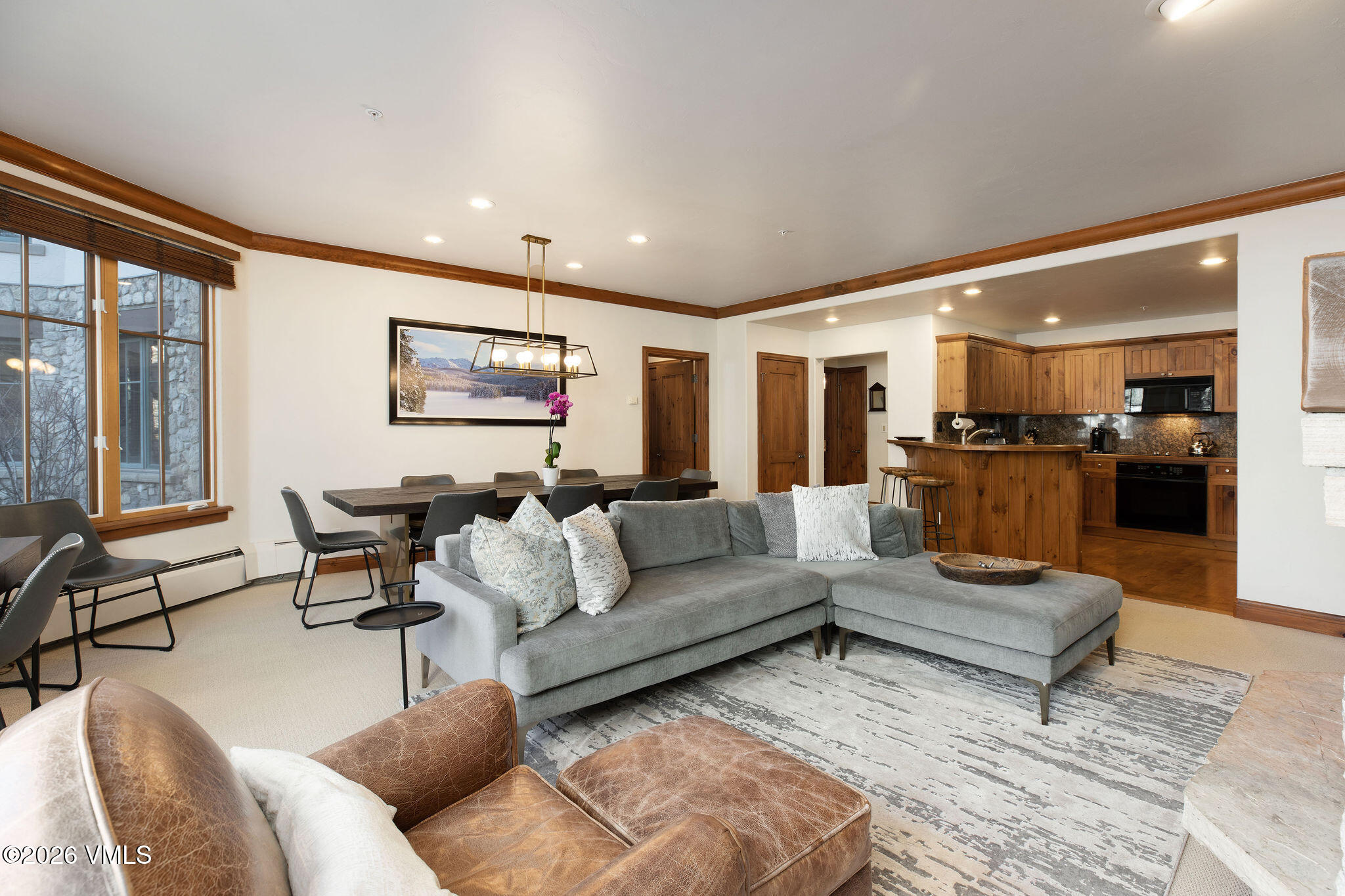51 Offerson Road, Unit 111 Beaver Creek, CO 81620 - Photo 2 of 26 Living Room & Dining Room