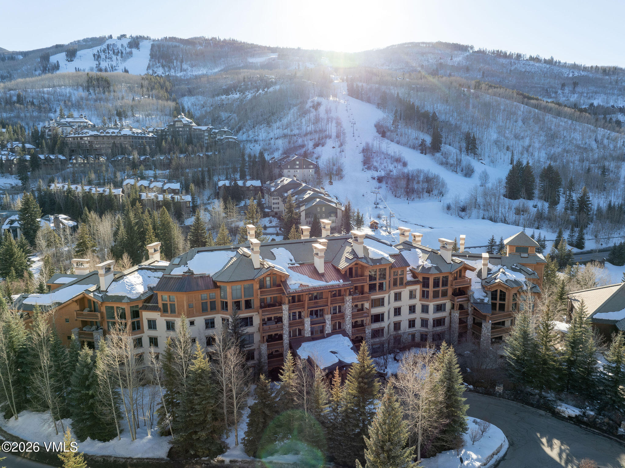 51 Offerson Road, Unit 111 Beaver Creek, CO 81620 - Photo 25 of 26 Elkhorn Aerial