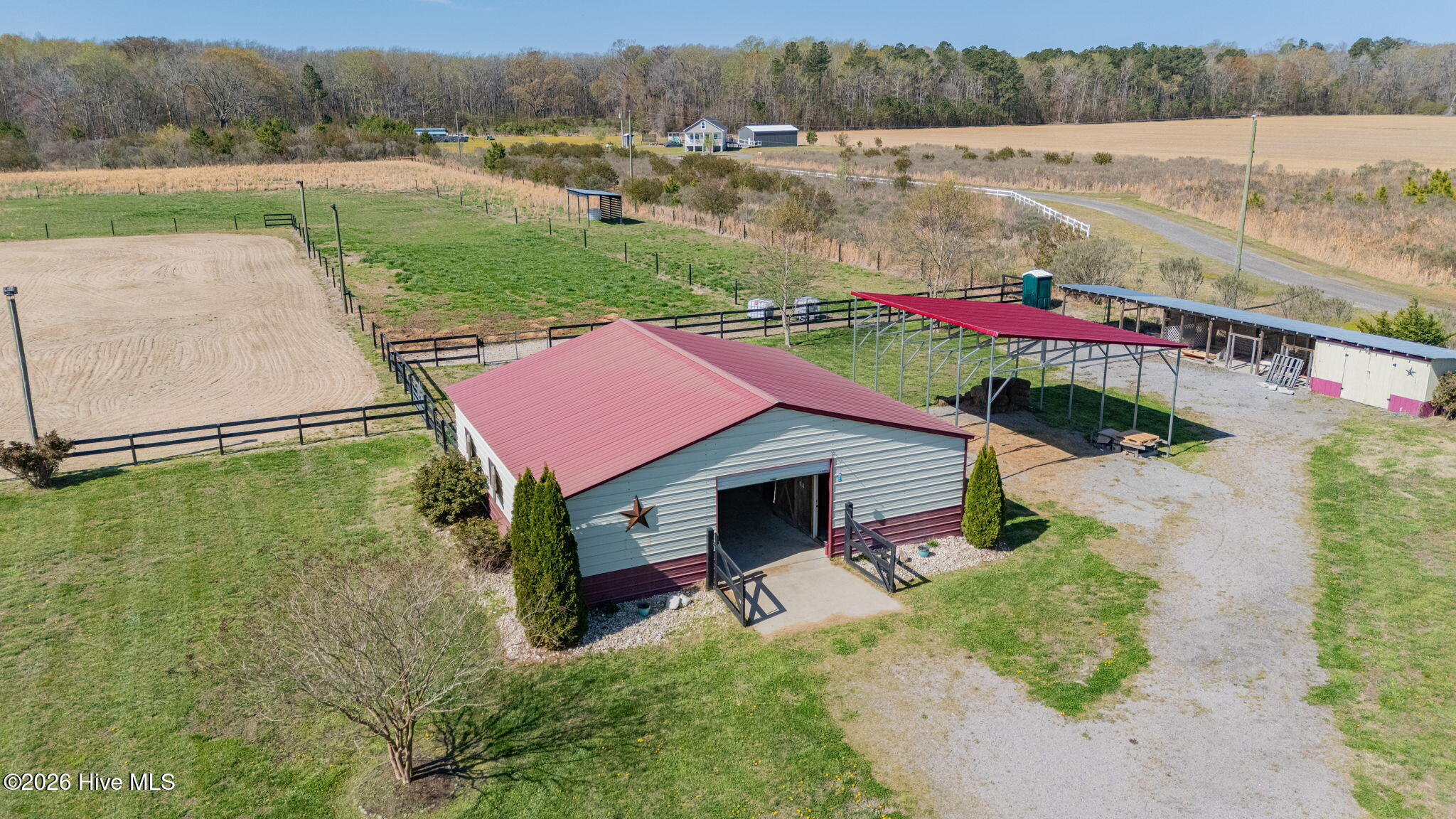 414 North Gregory Road Shawboro, NC 27973 - Photo 37 of 39 Aerial
