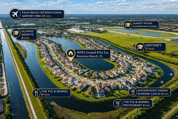 $1,259,000 | 9091 Grand Prix Lane, Boynton Beach, FL 33472
