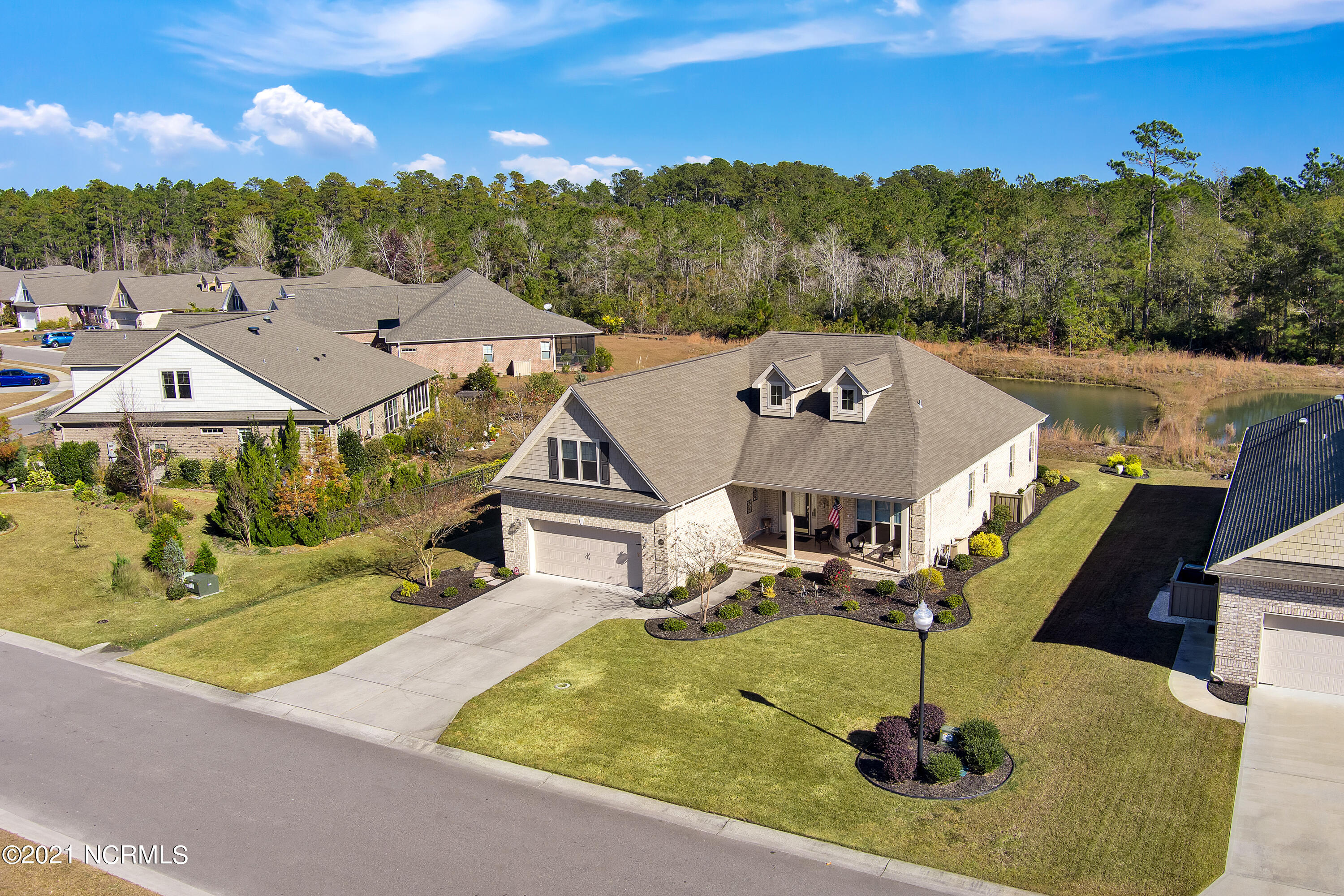 2112 Springstone Drive Leland, NC 28451 - Photo 2 of 45 2112SpringstoneDriveSkyView-03