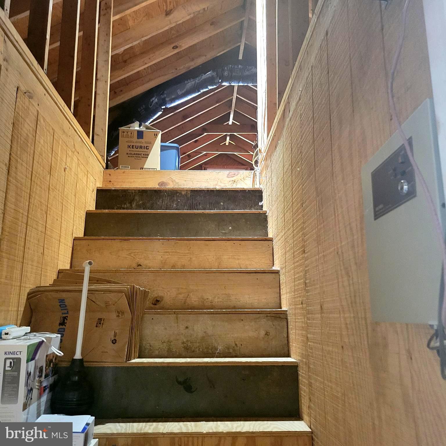4310 Silver Spring Road Perry Hall, MD 21236 - Photo 29 of 32 Stairway to Attic
