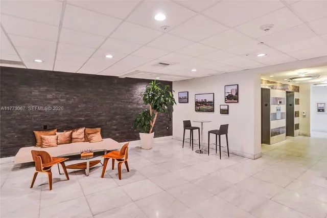 a outdoor space with chairs