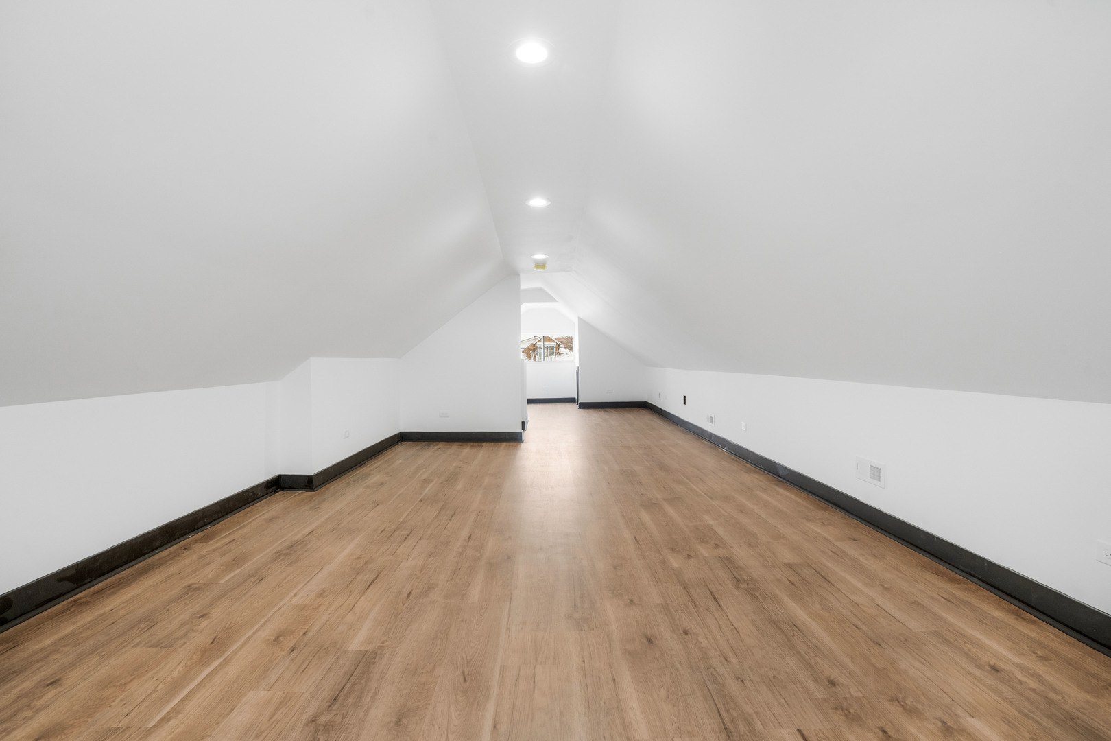 5526 South Albany Avenue Chicago, IL 60629 - Photo 18 of 25 a view of empty room with wooden floor