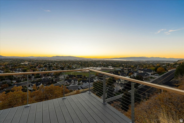 1800 Spring Oaks Drive Springville, UT 84663 - Photo 58 of 68 Deck with a mountain view