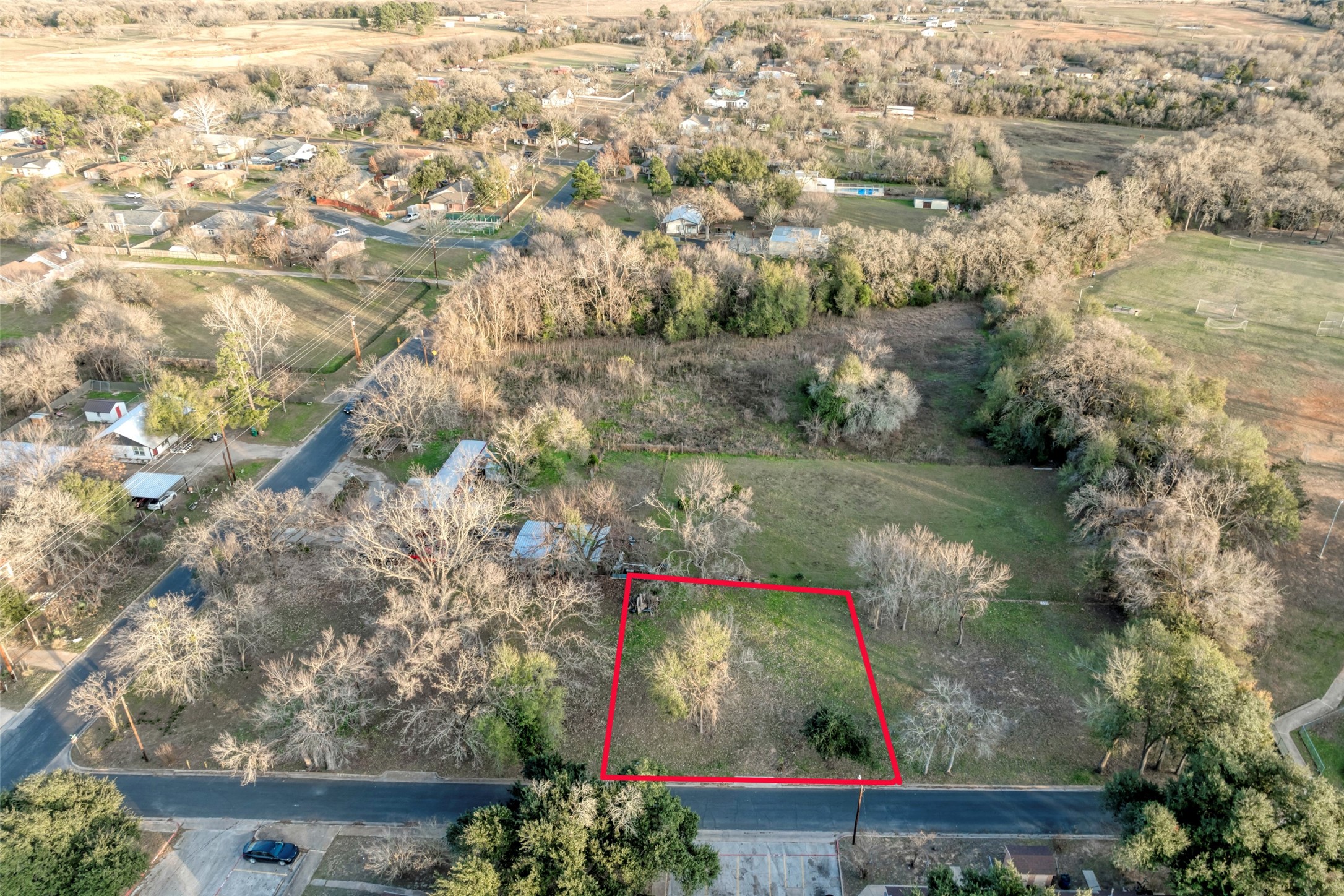 Lot 3 East Alamo Street Elgin, TX 78621 - Photo 1 of 15 view of lake