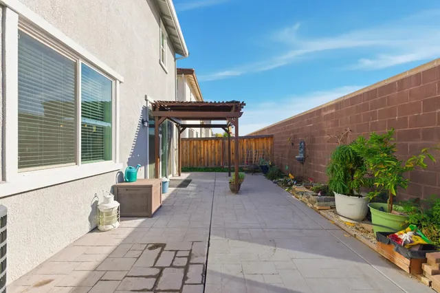 front view of a house with a small yard