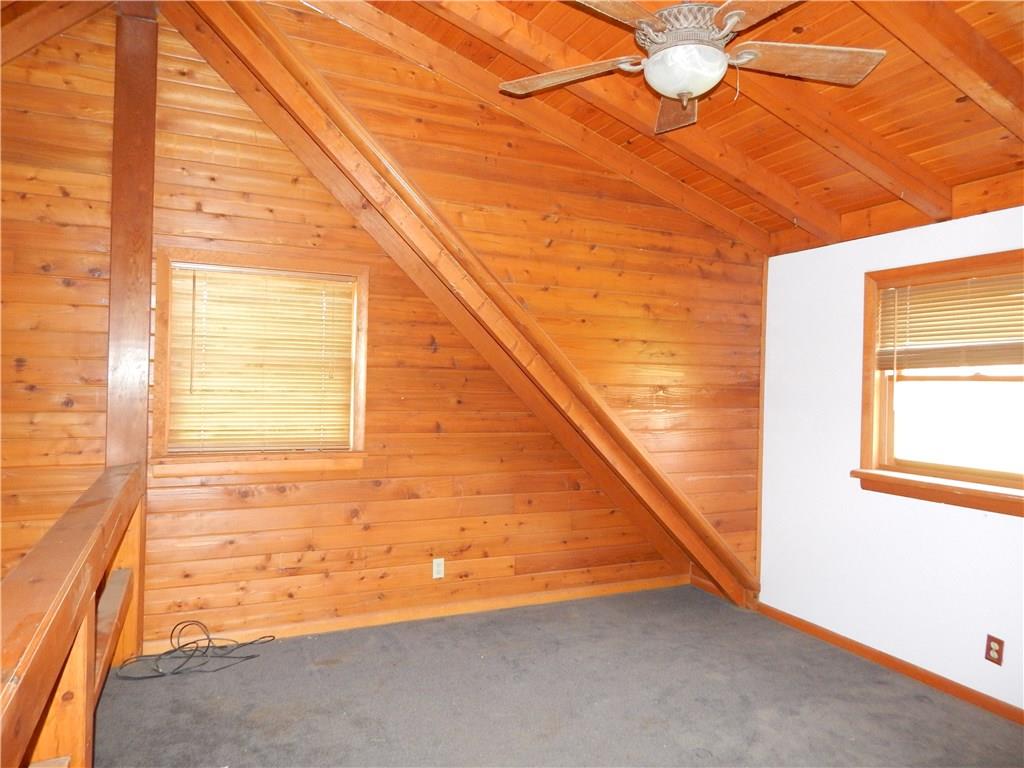 350 Plum Run Road Canonsburg, PA 15317 - Photo 13 of 20 Loft are on second floor can be converted to a third bedroom. Cedar vaulted ceiling and a cedar accent wall.