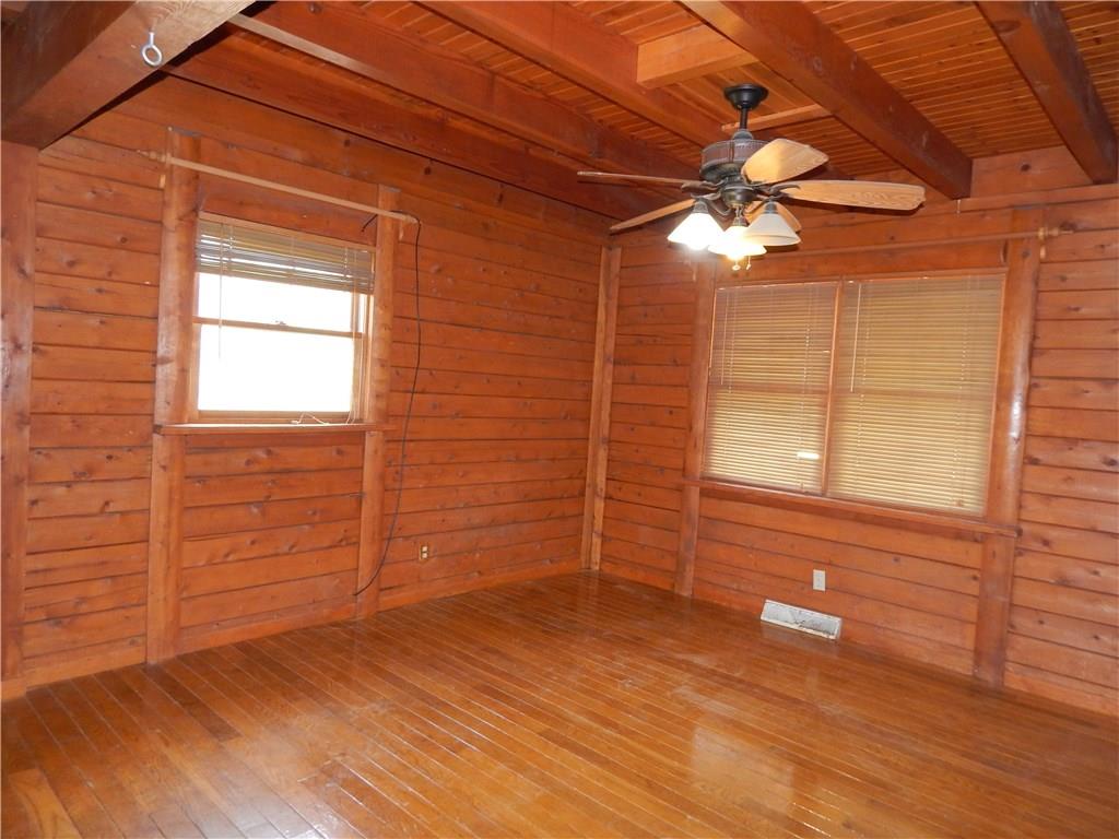 350 Plum Run Road Canonsburg, PA 15317 - Photo 7 of 20 Master Bedroom with cedar walls and ceilings with access to the master bathroom and walk in closet