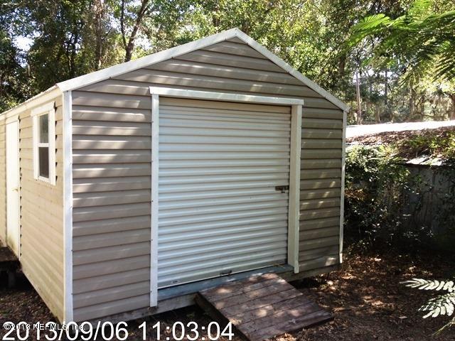 6106 Twin Lakes Road Keystone Heights, FL 32656 - Photo 20 of 20 SHED RIGHTSIDE VIEW