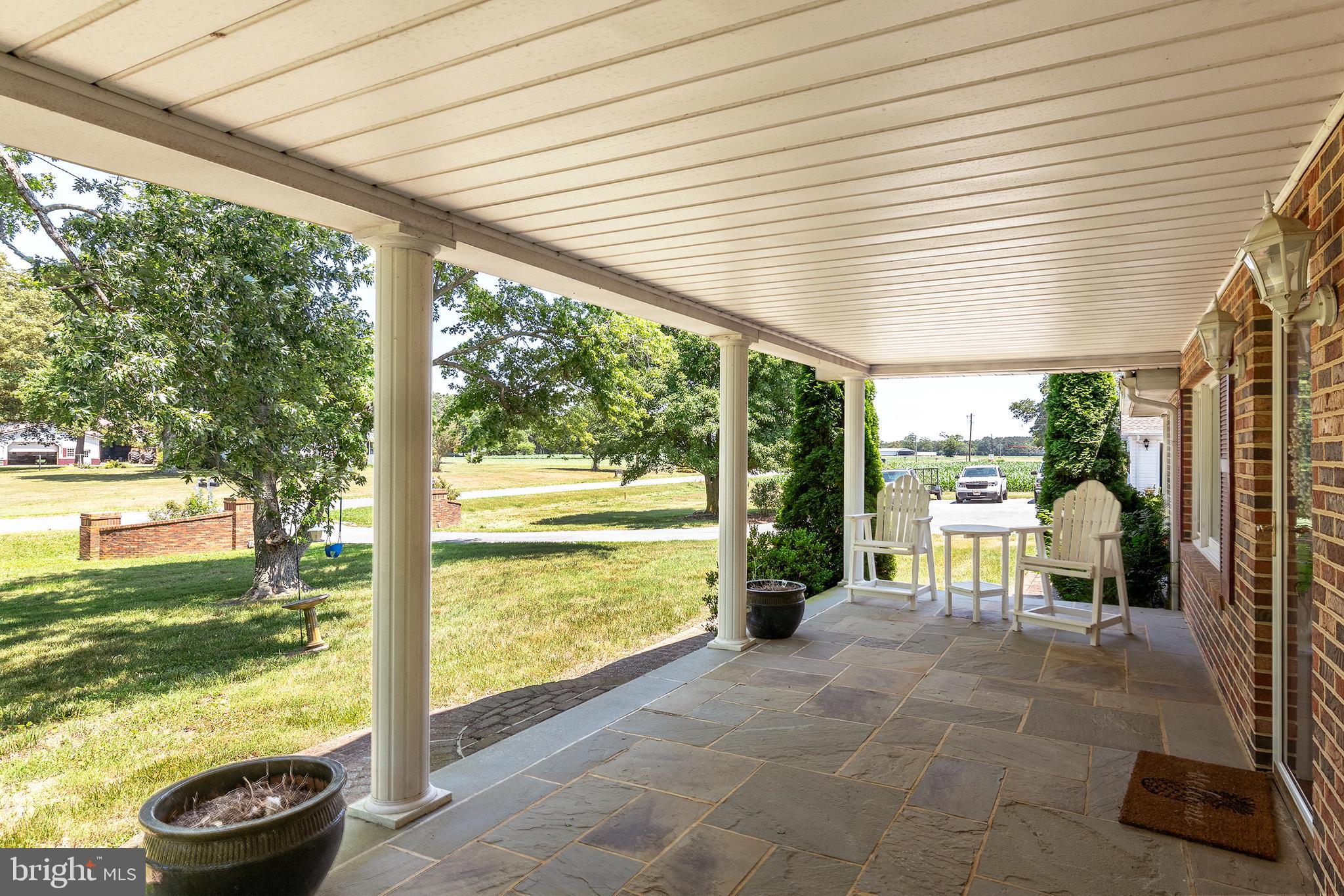4657 Maiden Forest Road Rhodesdale, MD 21659 - Photo 24 of 32 Fabulous Flagstone Porch
