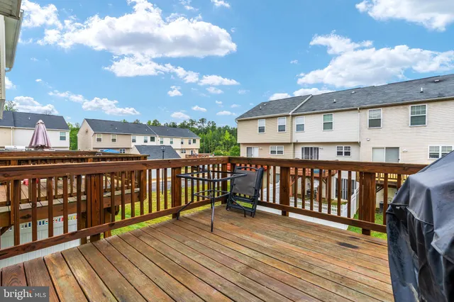 a view of a house with a deck