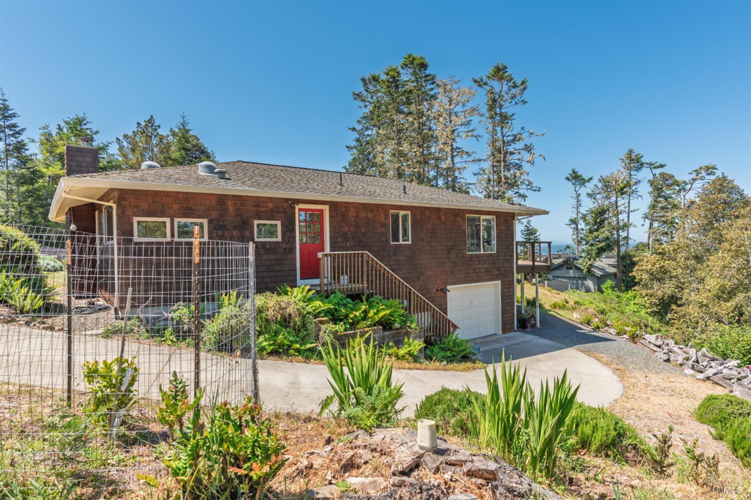 15721 Forest View Road Manchester, CA 95459 - Photo 13 of 50 All living is on the one main level, with a garage, workshop and wine storage downstairs...