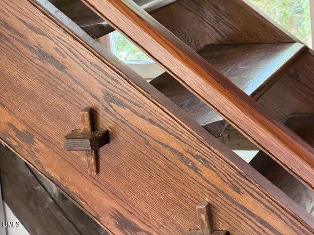180 Hobbs Road Pittsboro, NC 27312 - Photo 51 of 76 Stairs Detail View 2