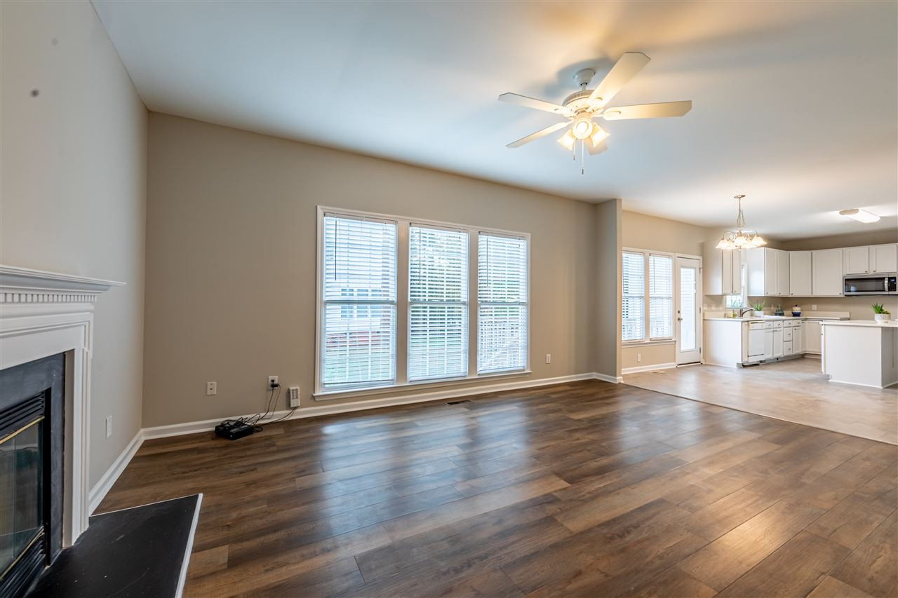9212 Zermatt Court Raleigh, NC 27617 - Photo 29 of 30 Smooth Ceilings in the kitchen and family room. Open Floorplan
