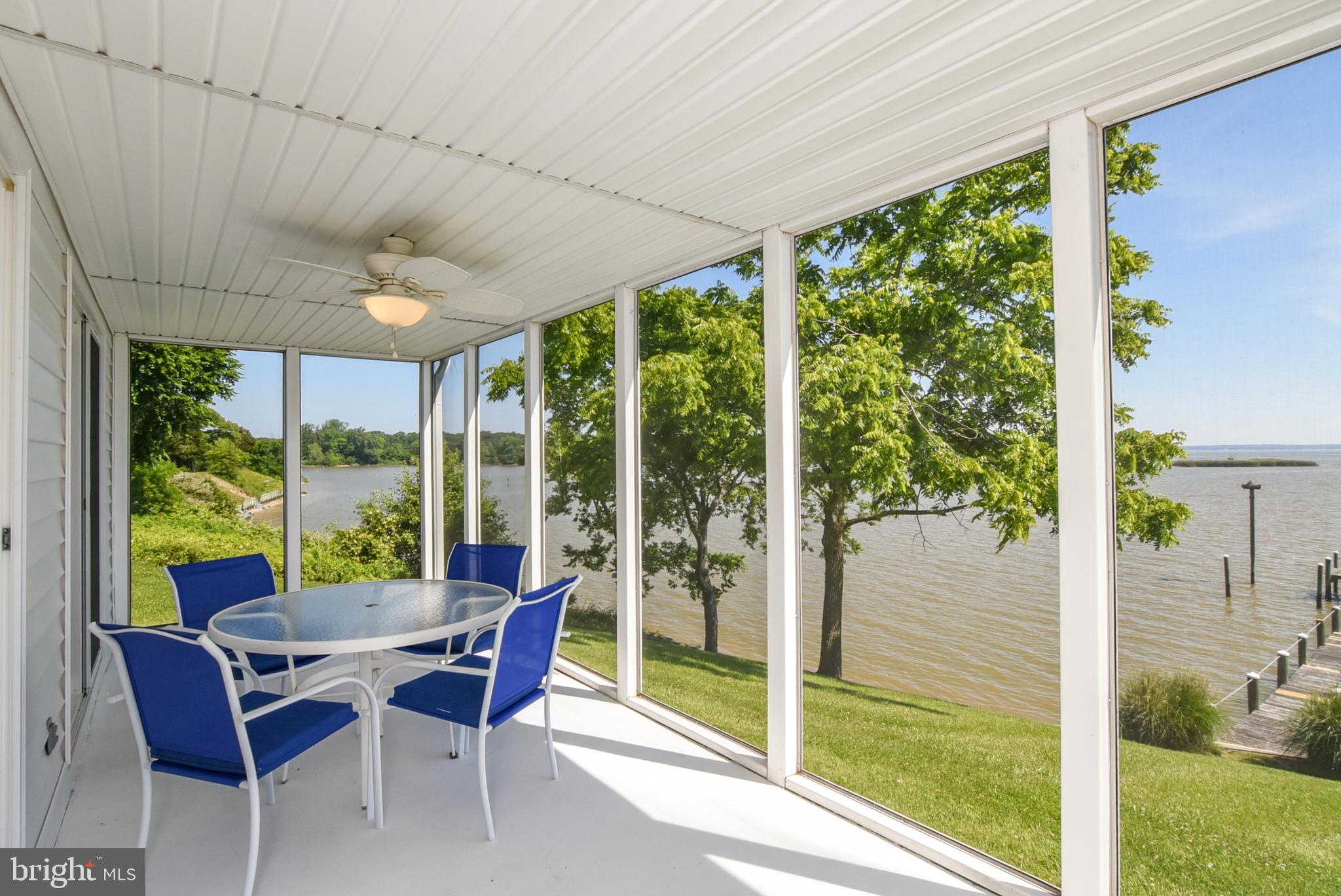 182 Shellfield Lane Colonial Beach, VA 22443 - Photo 16 of 48 Screened Porch