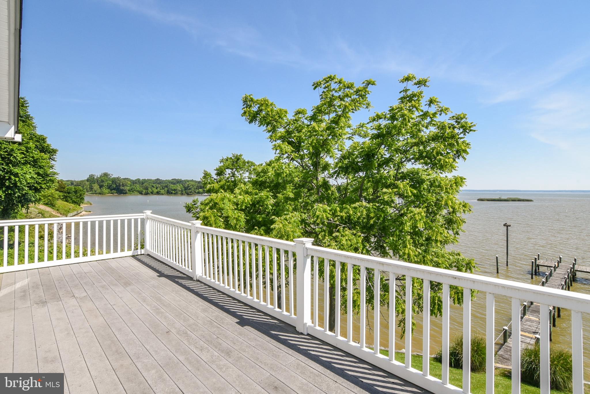 182 Shellfield Lane Colonial Beach, VA 22443 - Photo 38 of 48 Balcony off Bedrooms