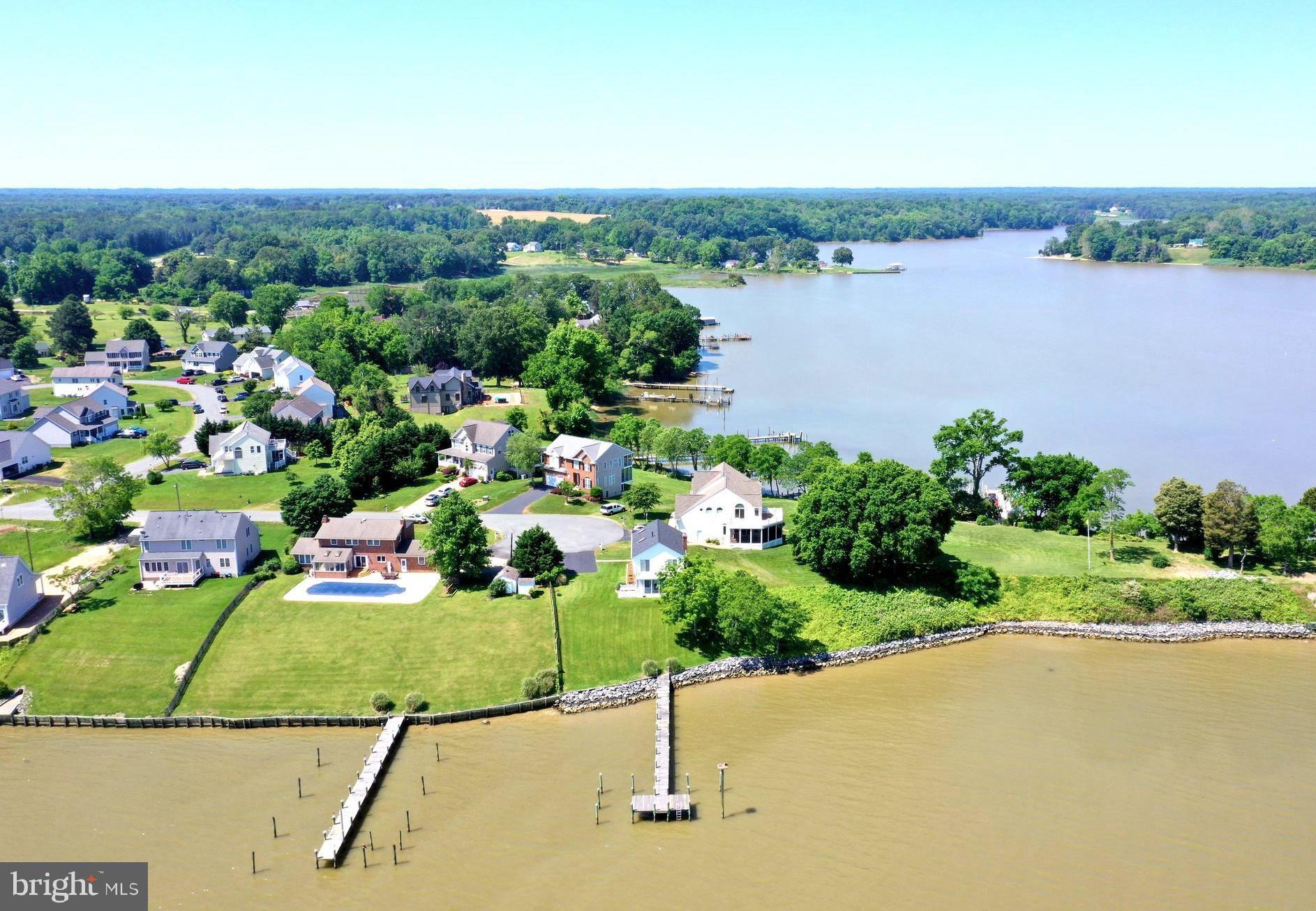 182 Shellfield Lane Colonial Beach, VA 22443 - Photo 42 of 48 Aerial