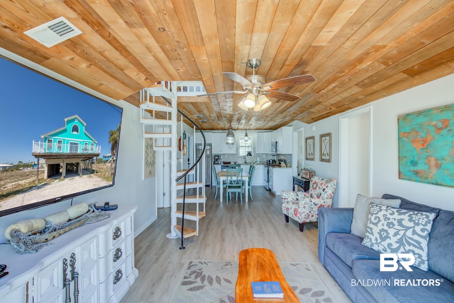 564 Our Road Gulf Shores, AL 36542 - Photo 7 of 44 Living room Kitchen combo