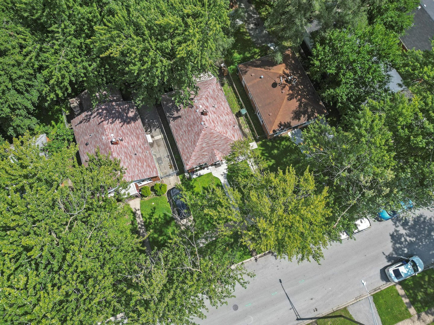 14819 Irving Avenue Dolton, IL 60419 - Photo 3 of 21 an aerial view of a house with a yard and covered with trees