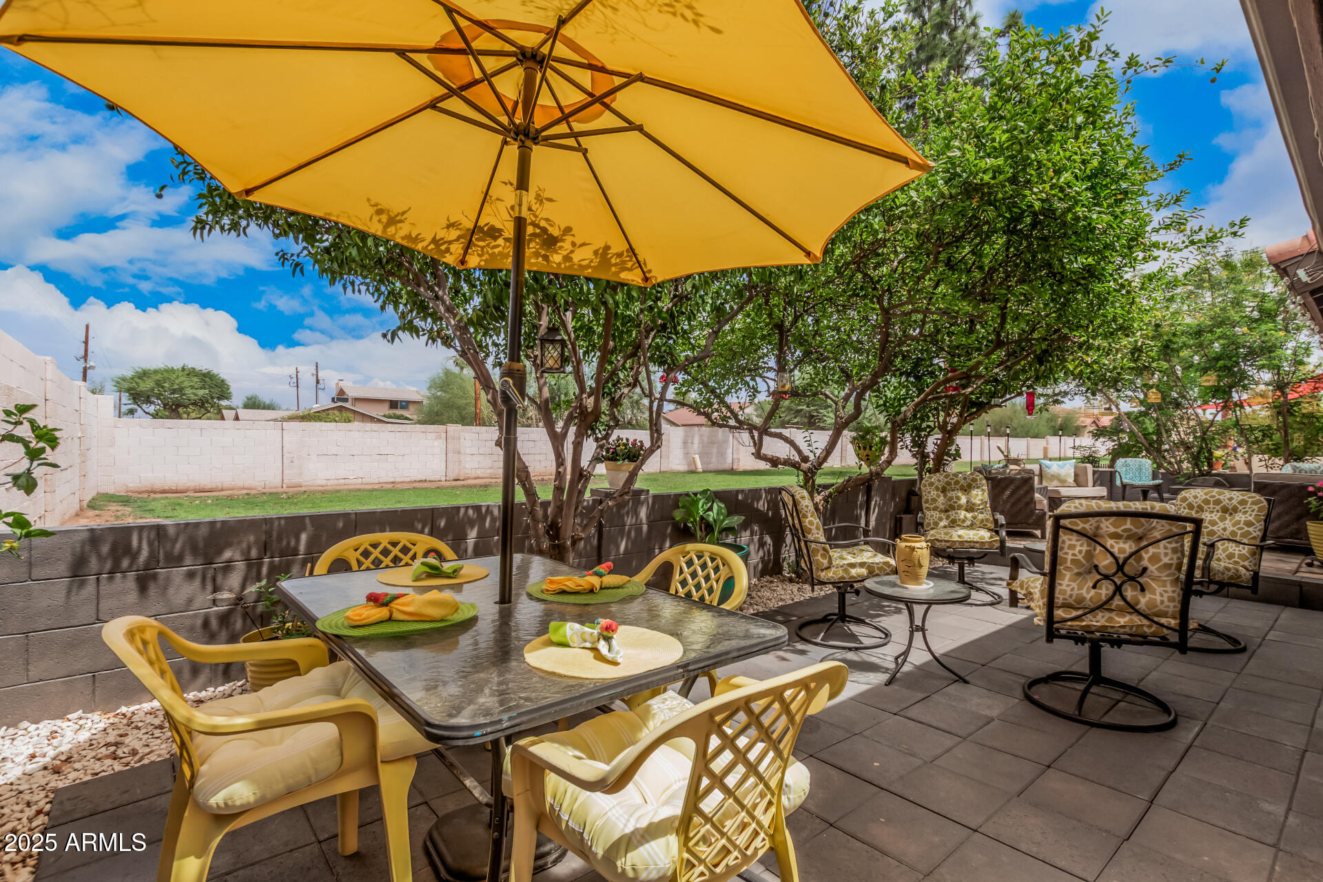2329 North Recker Road, Unit 59 Mesa, AZ 85215 - Photo 1 of 32 Entertainers Dream Back Patio