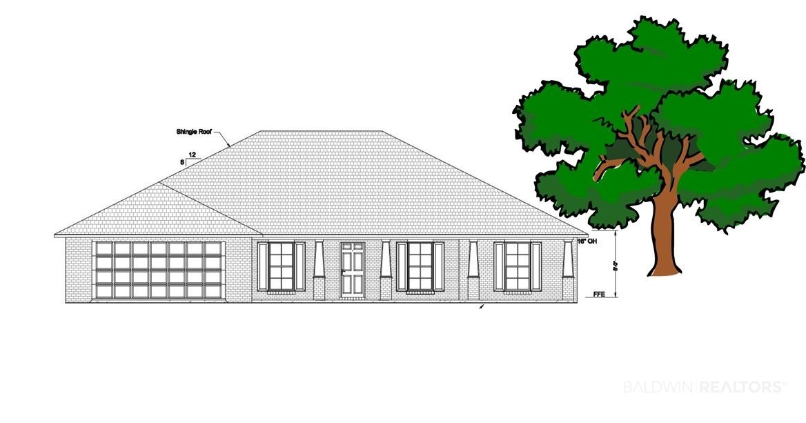 12772 Westfield Loop Lillian, AL 36549 - Photo 2 of 21 New 4/3 Brick Home
