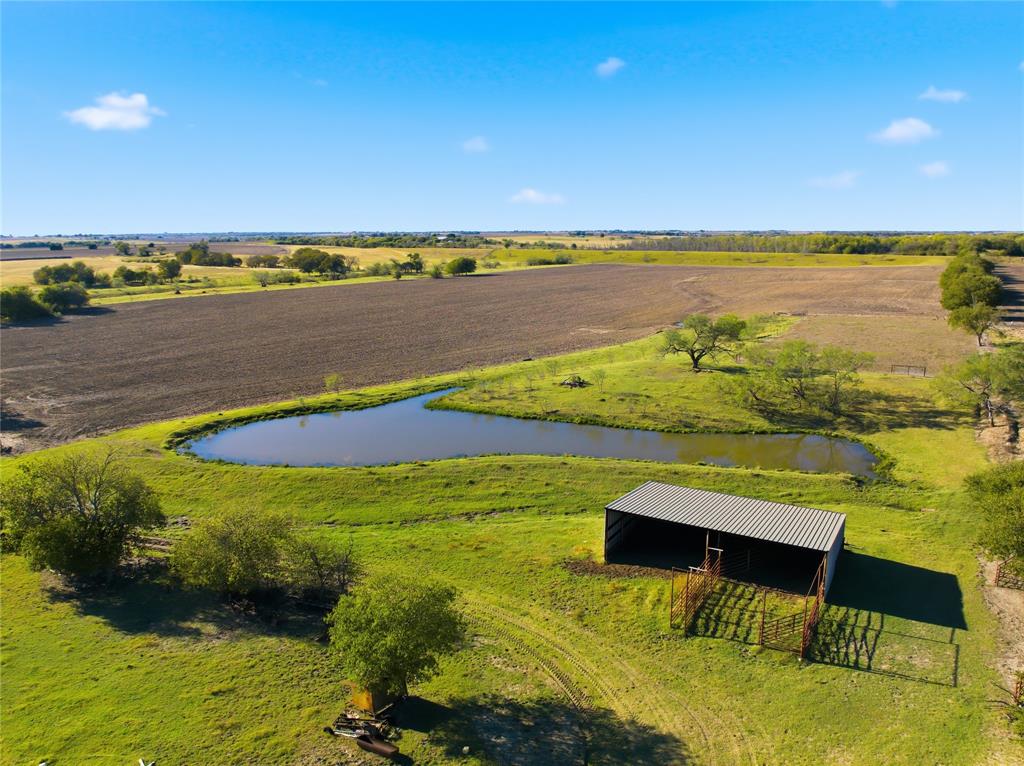 2663 West Crabb Road West, TX 76691 - Photo 10 of 22 Aerial view of sparsely populated area featuring a large body of water