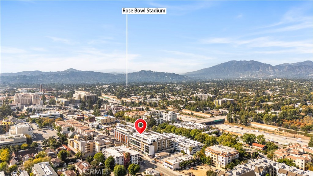 709 East Walnut Street, Unit 222 Pasadena, CA 91101 - Photo 42 of 46 a view of city and mountain