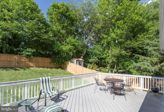 9522 Kirkfield Road Burke, VA 22015 - Photo 23 of 23 a view of balcony with furniture and trees