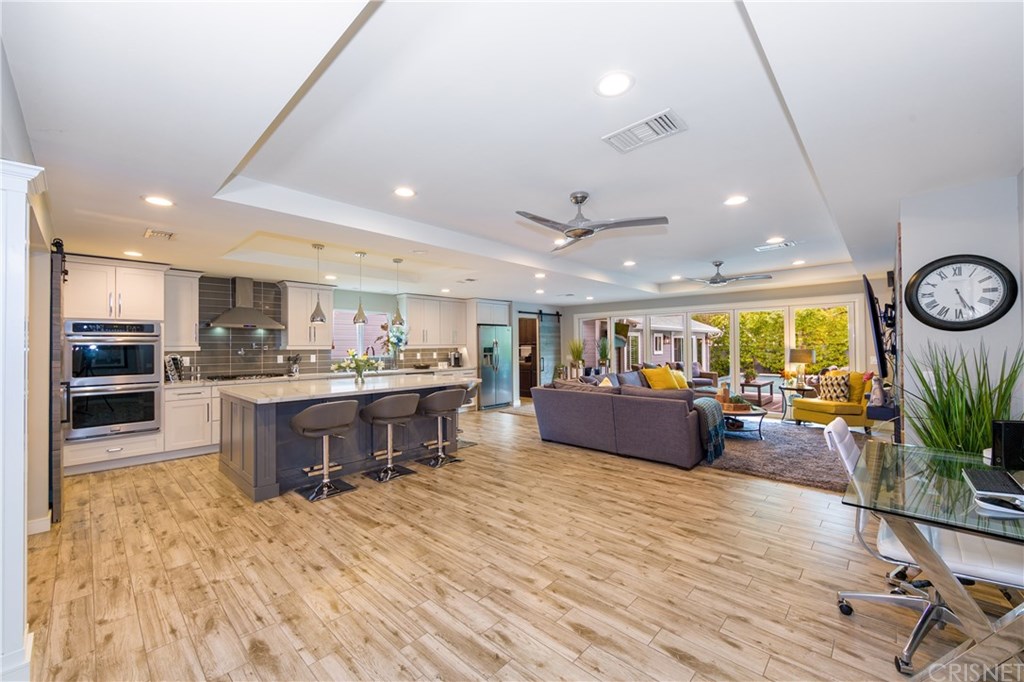 24344 Valley Street Newhall, CA 91321 - Photo 8 of 49 main house kitchen/family room