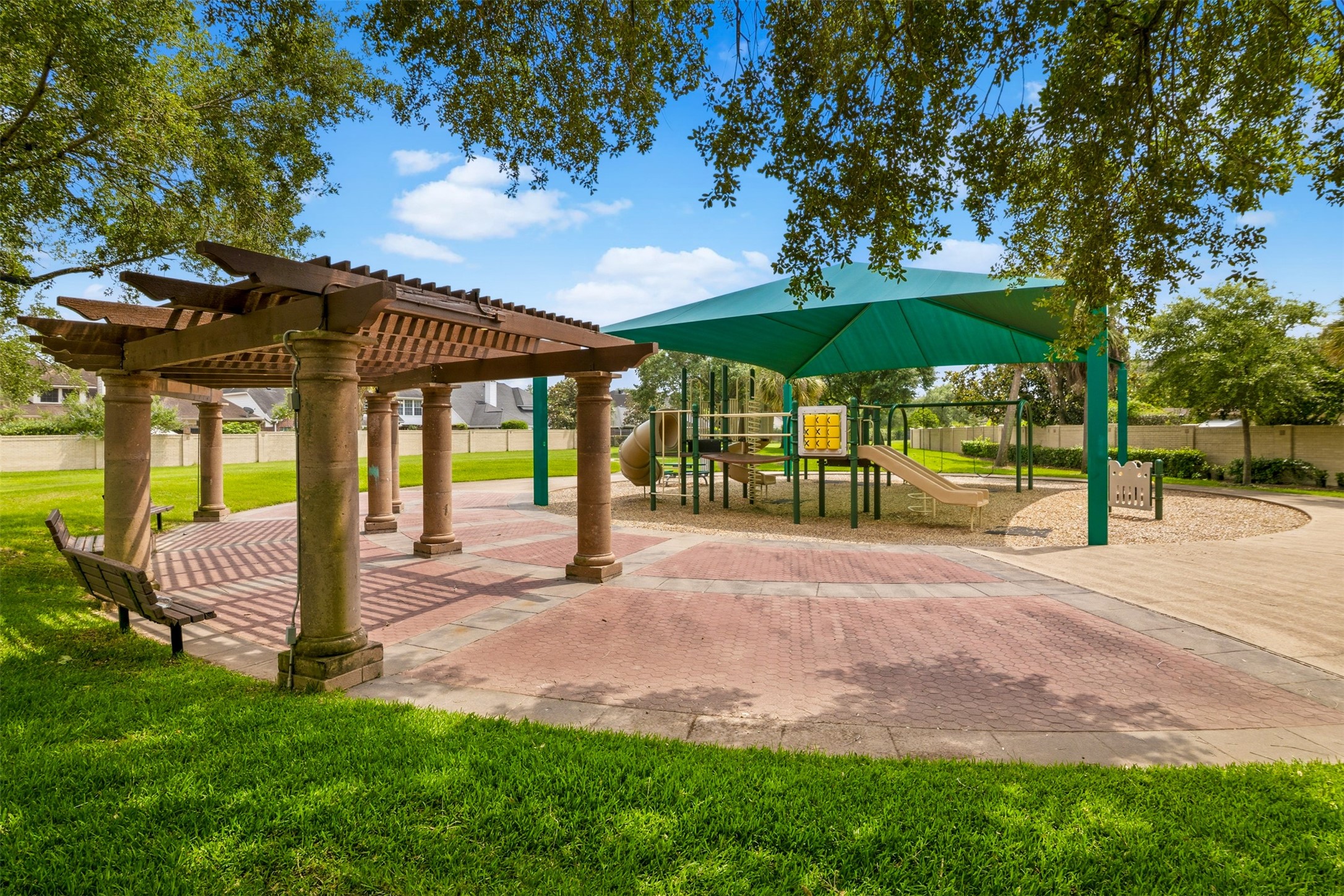 12215 Pebble Meadows Houston, TX 77041 - Photo 37 of 44 Another covered playground area within the neighborhood.