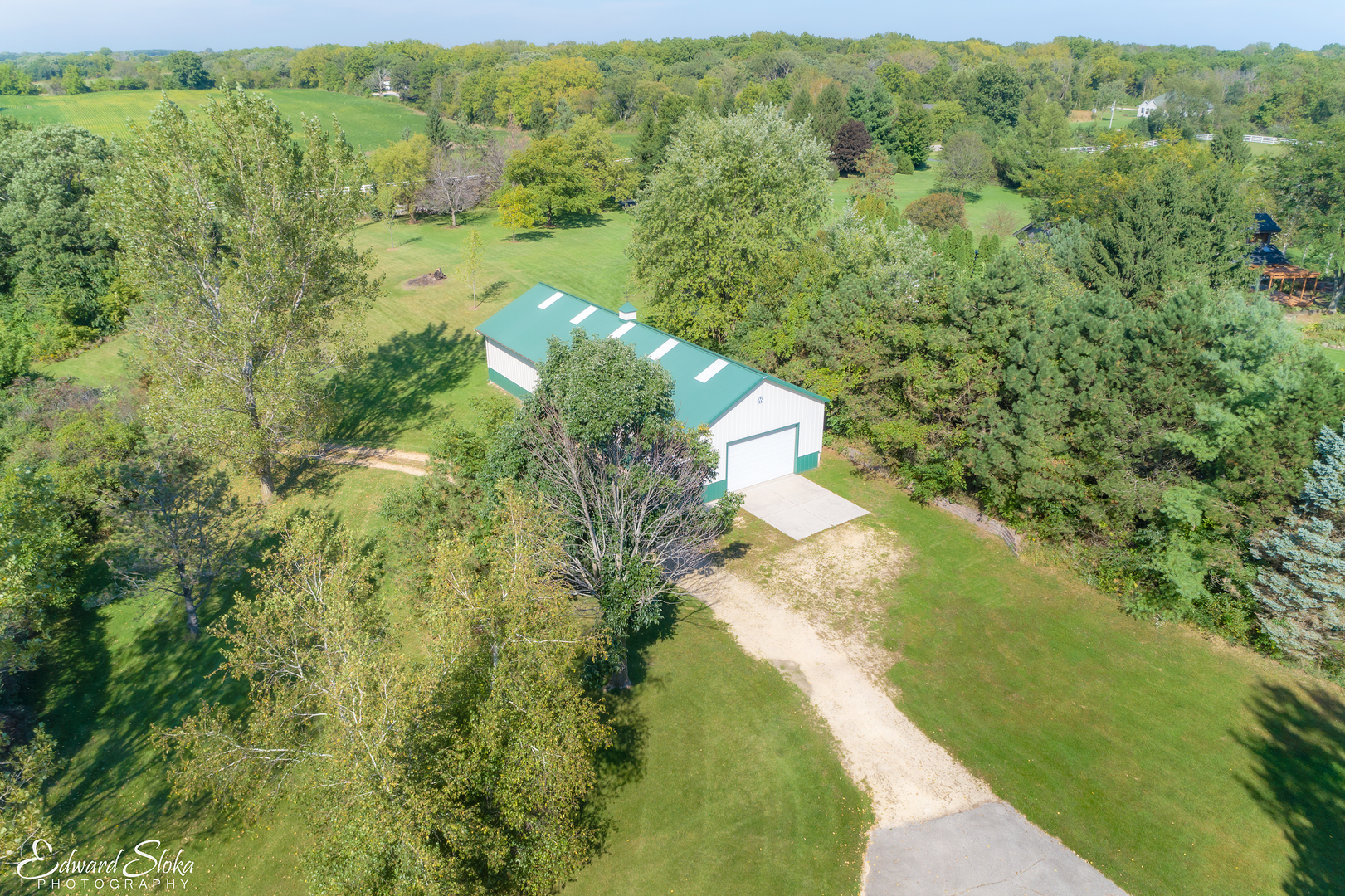 20619 Dunham Road Marengo, IL 60152 - Photo 30 of 31 a view of a lush green forest with lots of trees