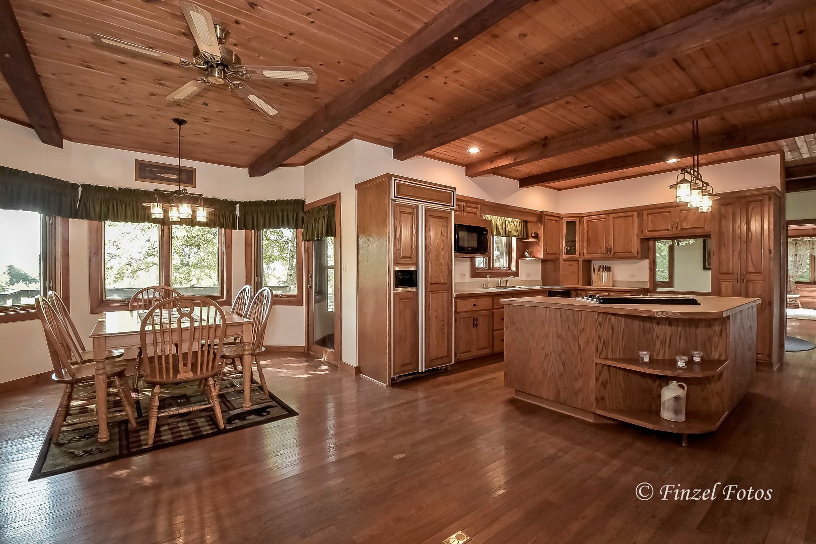 20619 Dunham Road Marengo, IL 60152 - Photo 6 of 31 a view of a dining room with furniture window and wooden floor
