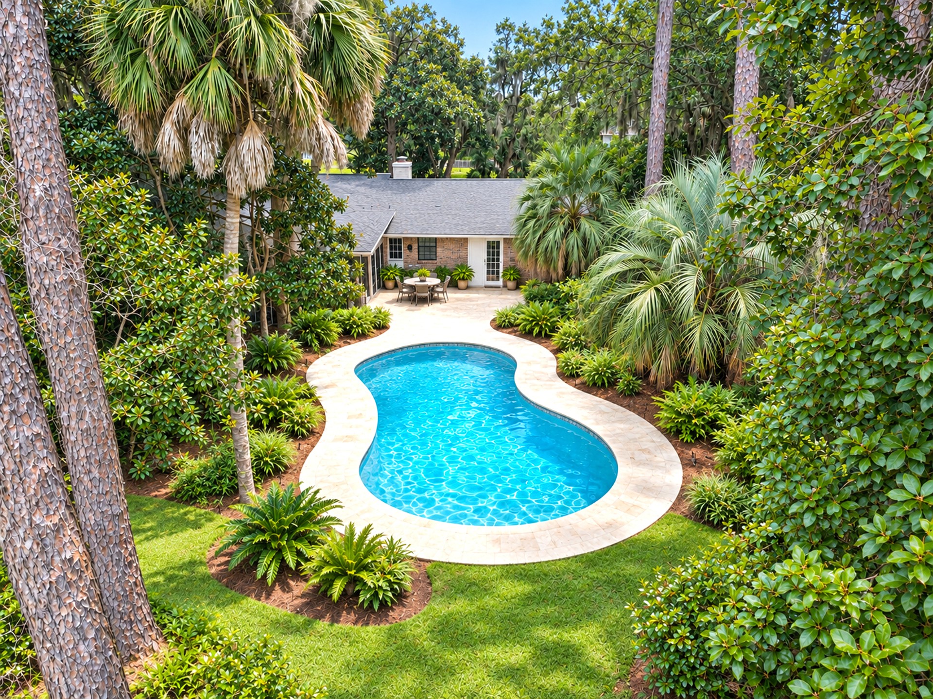 1544 Philips Manor Road Fernandina Beach, FL 32034 - Photo 4 of 10 Photo-enhanced pic of pool.