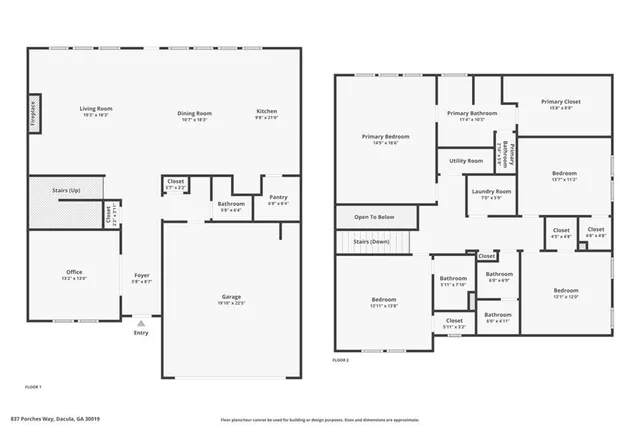 $525,000 | 837 Porches Way, Dacula, GA 30019