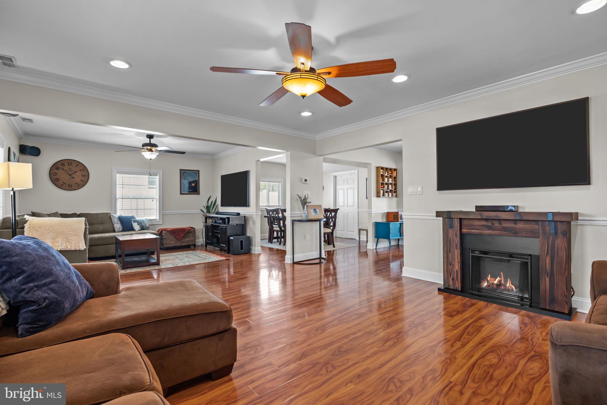 118 Plumtree Road Levittown, PA 19056 - Photo 39 of 39 Entering into open floor plan
65" TV Included !