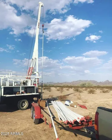 a view of a backyard of a house