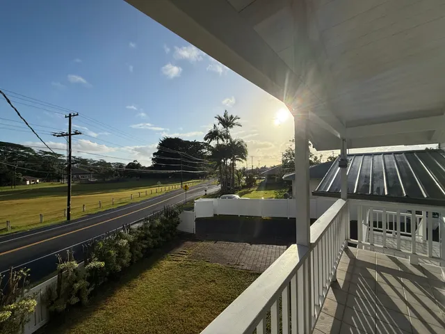 a view of swimming pool with outdoor seating