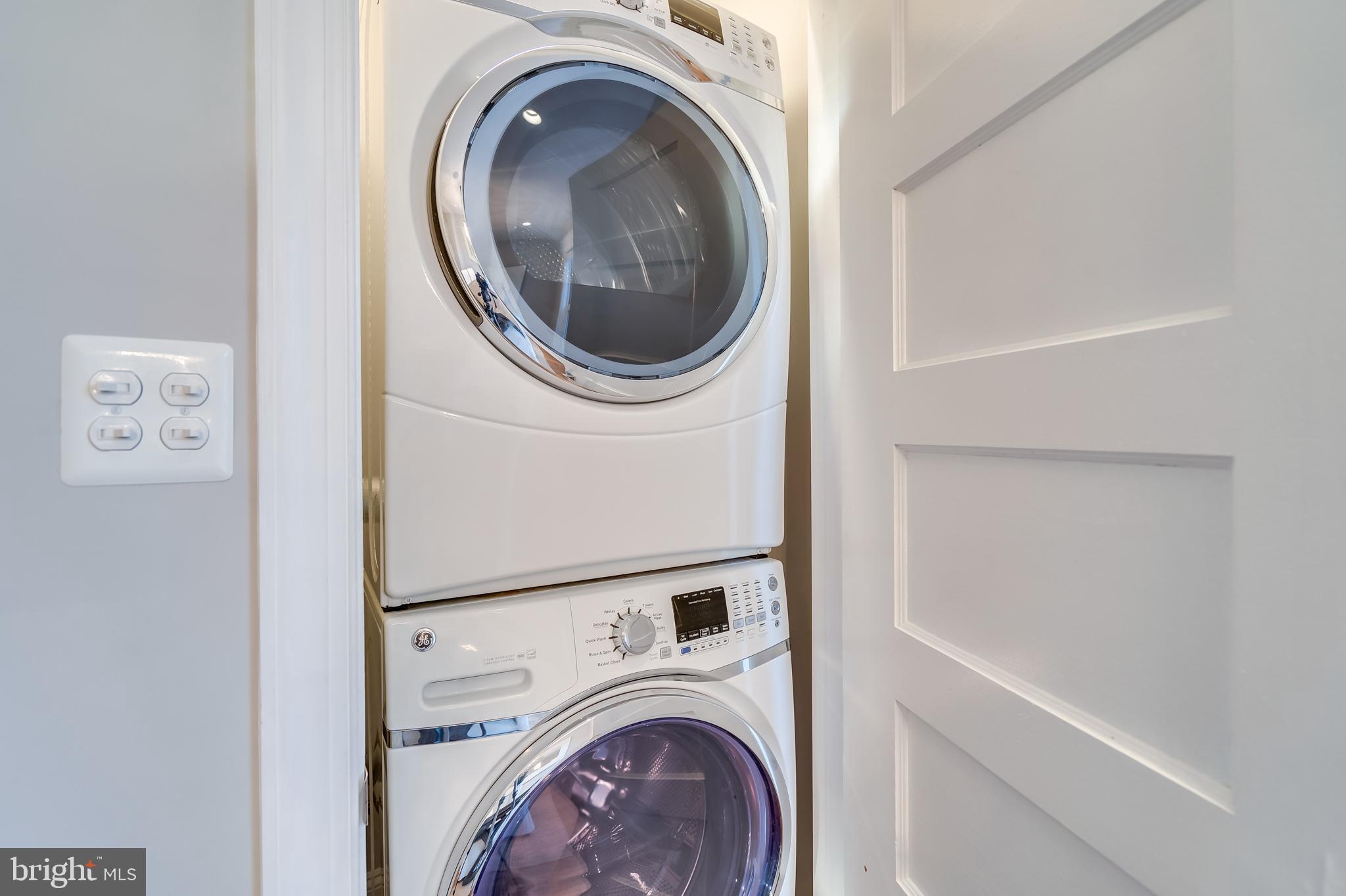 2211 38th Street Northwest Washington, DC 20007 - Photo 17 of 51 a utility room with dryer and washer